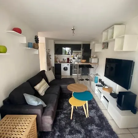 Logement entier T2 climatisé, parking gratuit, jardin, mer Sanary-sur-Mer Exterior foto
